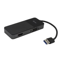 I-Tec U3VGAHDMIADA kaina ir informacija | Adapteriai, USB šakotuvai | pigu.lt