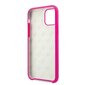 Telefono dėklas Guess GUHCN58LS4GFU iPhone 11 Pro fuksja/fuchsia hard case Silicone 4G Tone On Tone kaina ir informacija | Telefono dėklai | pigu.lt