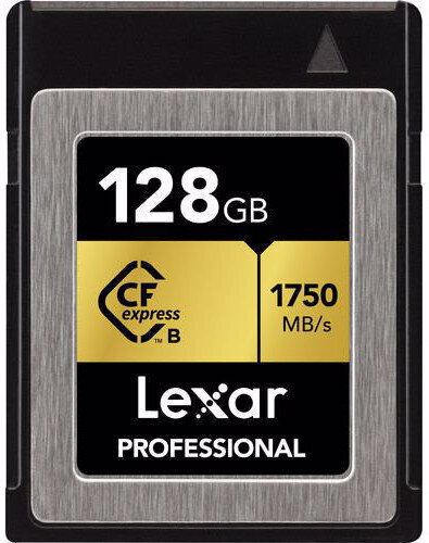 Lexar memory card CFexpress 128GB Pro kaina ir informacija | Atminties kortelės telefonams | pigu.lt