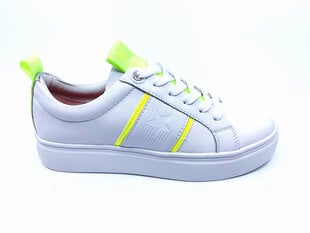 Kedai moterims Wrangler OLIVIA Sneaker Imitation Lthr Wht Yell kaina ir informacija | Wrangler Batai moterims | pigu.lt