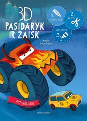 Pasidaryk ir žaisk: 3D automobiliai цена и информация | Книги для детей | pigu.lt