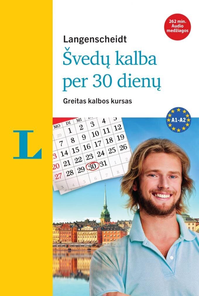 Švedų kalba per 30 dienų +3CD цена и информация | Užsienio kalbos mokomoji medžiaga | pigu.lt