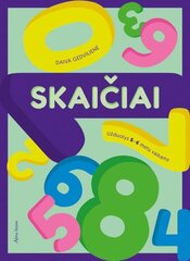 Skaičiai. Užduotys 5-6 metų vaikams цена и информация | Книги для детей | pigu.lt