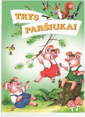 Книжка-панорамка «Три поросенка» цена и информация | Сказки | pigu.lt