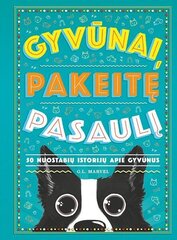 Gyvūnai, pakeitę pasaulį цена и информация | Развивающие книги | pigu.lt