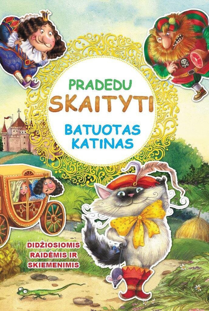 Pradedu skaityti. Batuotas katinas kaina ir informacija | Lavinamosios knygos | pigu.lt