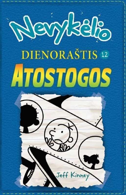 Nevykėlio dienoraštis 12 dalis. Atostogos цена и информация | Knygos vaikams | pigu.lt