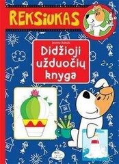 Didžioji užduočių knyga цена и информация | Развивающие книги | pigu.lt