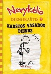 Nevykėlio dienoraštis 4 dalis. Karštos vasaros dienos цена и информация | Книги для детей | pigu.lt