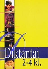 Diktantai 2-4 klasei цена и информация | Энциклопедии, справочники | pigu.lt