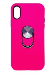 Чехол с кольцом SoundBerry для Samsung Galaxy S10 Plus, ярко-розовый цена и информация | Чехлы для телефонов | pigu.lt