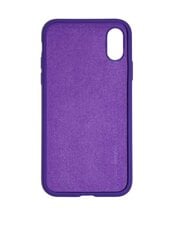 360 protection Set -telefono dėklas silikoninis - violetinė (orchid) + grūdinto stiklo ekrano apsauga, skirtas iPhone X/XS kaina ir informacija | Telefono dėklai | pigu.lt