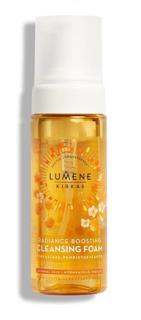 Skaistinančios valomosios putos Lumene Kirkas Radiance Boosting 150 ml kaina ir informacija | Veido prausikliai, valikliai | pigu.lt