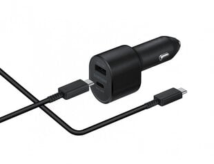 Samsung EP-L5300XBEGEU, USB-C/USB-A, 3A цена и информация | Зарядные устройства для телефонов | pigu.lt