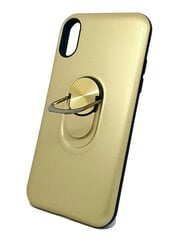 Чехол с кольцом SoundBerry для iPhone X/XS, золотой цена и информация | Чехлы для телефонов | pigu.lt