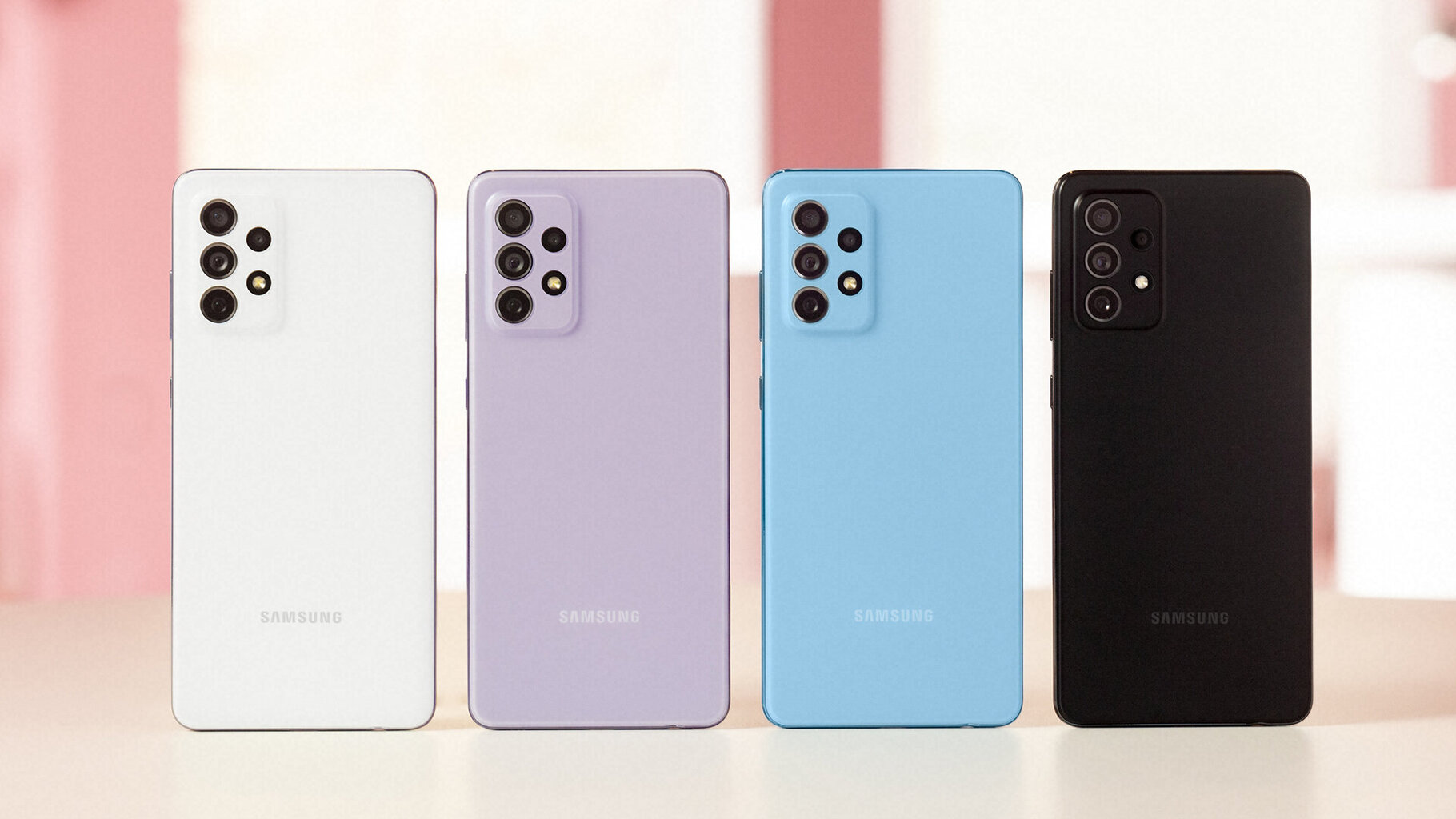 Dėklas SoundBerry skirtas Samsung Galaxy A52/ A52 5G/ A52 S 5G, rožinė kaina ir informacija | Telefono dėklai | pigu.lt