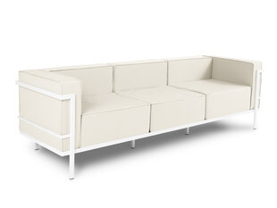 Trivietė lauko sofa Calme Jardin Cannes, kreminė/balta kaina ir informacija | Lauko kėdės, foteliai, pufai | pigu.lt