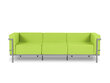 Trivietė lauko sofa Calme Jardin Cannes, šviesiai žalia/šviesiai pilka kaina ir informacija | Lauko kėdės, foteliai, pufai | pigu.lt