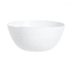 Amonito baltas dubuo, 23 cm, baltas kaina ir informacija | Indai, lėkštės, pietų servizai | pigu.lt