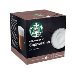 Starbucks Nescafé Dolce Gusto Капучино, 12 капс. цена и информация | Кофе, какао | pigu.lt