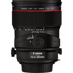 Canon TS-E 24mm f/3.5L II kaina ir informacija | Objektyvai | pigu.lt