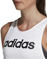 Palaidinė Adidas W E Lin Loos Tk, balta kaina ir informacija | Sportinė apranga moterims | pigu.lt