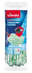 Vileda SuperMocio Fiocco Mop šepečio šluostė Microfibre & Clean kaina ir informacija | Valymo reikmenys ir priedai | pigu.lt