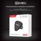 iKaku KSC-207 Triangle Universal Car Air Vent phone Holder with magnetic plate diam. 3.5cm Black kaina ir informacija | Telefono laikikliai | pigu.lt