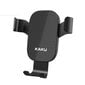 iKaku KSC-256 Universal 360 degree Car Air Vent phone Holder with gravity linkage Black kaina ir informacija | Telefono laikikliai | pigu.lt