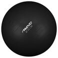 Gimnastikos kamuolys Avento, 55 cm, juodas
