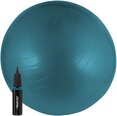 Gimnastikos kamuolys Avento su pompa, 65 cm, mėlynas