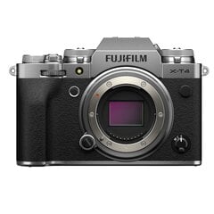 FUJIFILM X-T4 body (Silver) kaina ir informacija | Skaitmeniniai fotoaparatai | pigu.lt