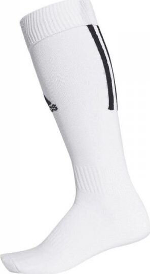 Futbolo kojinės suaugusiems Adidas Santos: Spalva - Balta, Batų dydis - 37-39 цена и информация | Futbolo apranga ir kitos prekės | pigu.lt