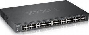 Zyxel XGS1930-52 Управляемый L3 Gigabit Ethernet (10/100/1000), черный цена и информация | Коммутаторы (Switch) | pigu.lt