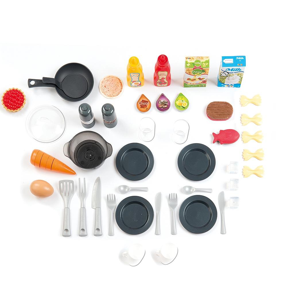 Žaislinė virtuvėlė su priedais Smoby Tefal Evolutive Gourmet цена и информация | Žaislai mergaitėms | pigu.lt