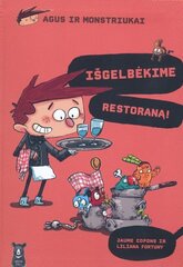 Agus ir monstriukai. Išgelbėkime restoraną! kaina ir informacija | Knygos vaikams | pigu.lt