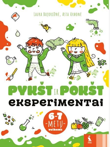 Pykšt Pokšt eksperimentai цена и информация | Knygos vaikams | pigu.lt