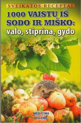 1000 vaistų iš sodo ir miško:valo, stiprina, gydo цена и информация | Энциклопедии, справочники | pigu.lt