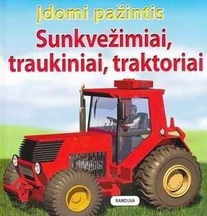 Įdomi pažintis. Sunkvežimiai, traukiniai, traktoriai kaina ir informacija | Knygos vaikams | pigu.lt