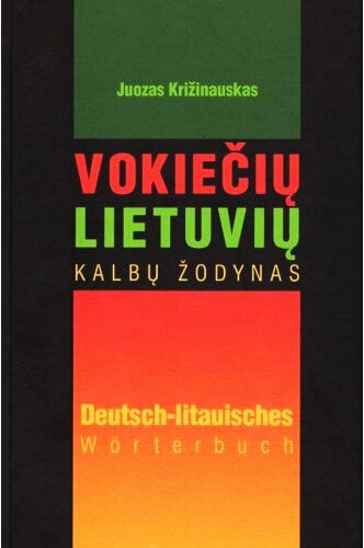 Vokiečių-lietuvių kalbų žodynas kaina ir informacija | Enciklopedijos ir žinynai | pigu.lt
