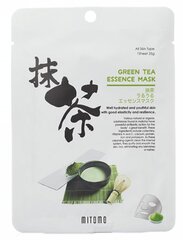 Lakštinė veido kaukė Mitomo Green Tea 25 g kaina ir informacija | Veido kaukės, paakių kaukės | pigu.lt