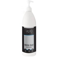 Tauro Pro Line šampūnas balto kailio šunims ir katėms White Coat, 1000 ml kaina ir informacija | Kosmetinės priemonės gyvūnams | pigu.lt