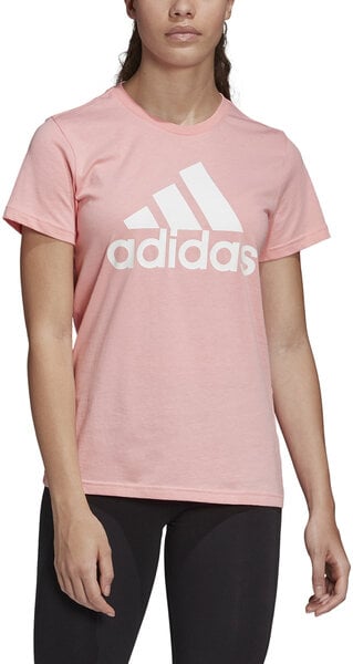 Блуза Adidas W Bos Co Tee Pink цена | pigu.lt