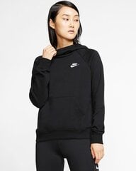 Nike джемпер женский W Nsw Essentl Fnl Po Flc, черный цена и информация | Женские толстовки | pigu.lt