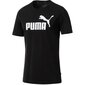 Marškinėliai vyrams Puma Ess Logo Tee, juodi цена и информация | Vyriški marškinėliai | pigu.lt