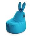 Vaikiškas sėdmaišis Qubo™ Baby Rabbit Aqua, gobelenas, mėlynas