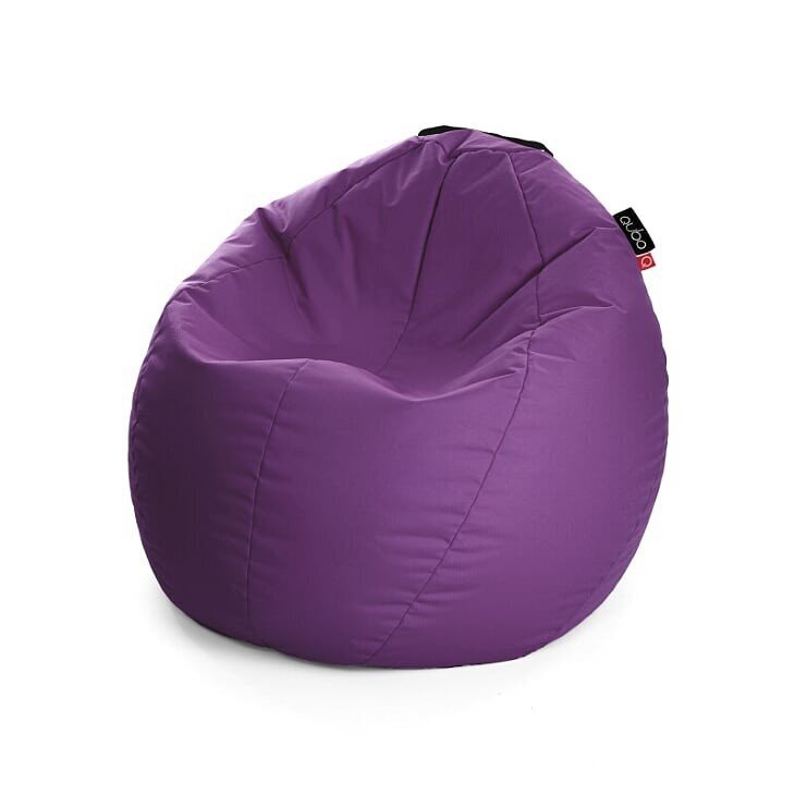 Sėdmaišis vaikams Qubo™ Comfort 80, gobelenas, violetinis kaina ir informacija | Vaikiški sėdmaišiai, foteliai, pufai | pigu.lt