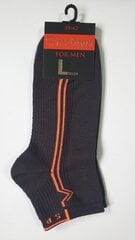 Vyriškos trumpos kilpinės sportinės kojinės kaina ir informacija | Vyriškos kojinės | pigu.lt