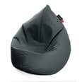 Кресло-мешок Qubo™ Drizzle Drop, гобелен, темно серое