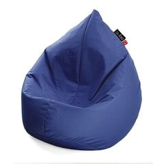 Кресло-мешок Qubo™ Drizzle Drop, гобелен, темно синее цена и информация | Детские диваны, кресла | pigu.lt